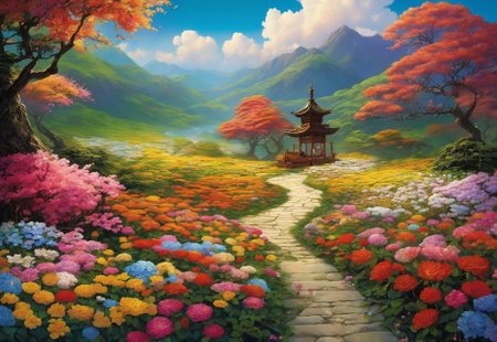 It was dark in the distance,but there was a soft light coming from the distance. The dense spiritual energy rippled,and the flowing clouds were like waves. This place was unusually sacred. Fallen flowers were colorful. Crystal petals fell from this place where holy light flowed. They carried a fragrant fragrance and bursts of vitality. Apart from this,pure white immortal qi spread out and surrounded the place. Shi Hao stood still. It was as if he had heard the sigh of a true immortal. It was as if he had experienced a hundred generations of reincarnation. It was as if he had seen the ancient changes of immortals. He remained still.,