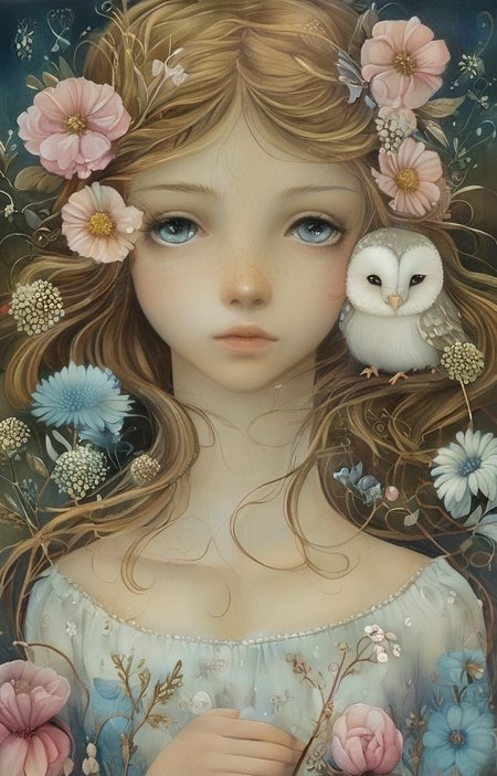 masterpiece,best quality,<lora:tbh148-sdxl:1>,illustration,style of Amanda Clark, portrait of idolmaster cinderella girls,