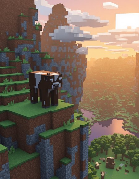 Cow - Minecraft (Flux)