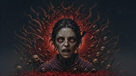 small centered composition, product shot, plain background, wallpaper art, in the center is an image of a "The Swarm of Horror", Ultrarealistic, Peaceful, RTX, blank background, intricate artistic color, sharp focus, dynamic cinematic color, beautiful, positive emotional, extremely rich detail, deep rich colors, delicate, Hyper-realistic, 16k resolution, intricate details.
(masterpiece, award winning artwork)
many details, extreme detailed, full of details,
Wide range of colors, high Dynamic
 <lora:xl_more_art-full_v1:0.285>
 <lora:zavy-bcklt-sdxl:0.25> zavy-bcklt 
<lora:RMSDXL_Creative:0.24> 
<lora:add-detail-xl:1> 
<lora:MJ52:0.285>
