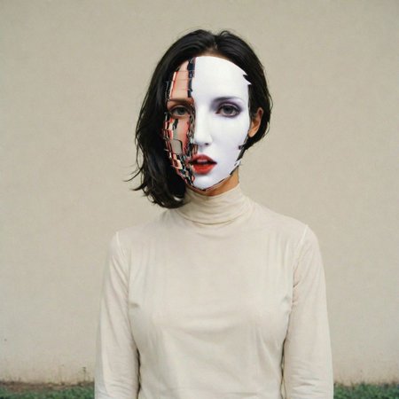 My head is slicing into enigmatic sections, and my primary symptom is that I have no face, but I must see