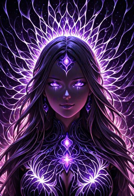 (Kirlian Effect:1.5) of  a beautiful female, etheral lighting , highres, 4k, 8k, intricate detail, vibrant colors, wallpaper