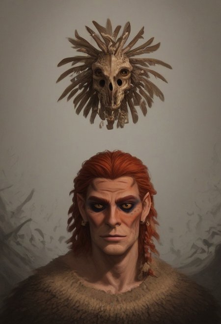 group, bosmer, male and female bosmer, diverse physiques, tall and lean, wiry builds, sinewy muscle, bosmer ears, various ear shapes, tribal gathering, dim firelight, mystical ambiance, semirealistic, 42 years old (male), 35 years old (female), rugged and aged, youth and experience, high cheekbones, angular jawlines, andean features, dravidian features, deep wrinkles, facial tattoos, war paint, ceremonial scars, tribal beads, asymmetric features, predatory stance, ancient elven garments, layered leather and bark, feathered accessories, bone-carved jewelry, intense expressions, piercing snake-like pupils, golden-green and amber eyes, dark jade sclera, hyperrealistic eyes, focused gazes, waist-up shot, side glances, camaraderie, cave hideout, flickering torchlight, mossy stalagmites, ethereal bioluminescent glow, secretive and primal