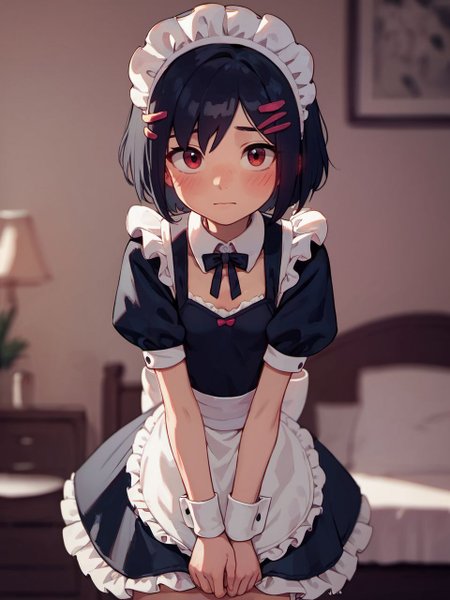 score_9, score_8_up, score_7_up, score_6_up,
1girl, mangamaster, blush, small breasts, looking at viewer, solo focus, maid, 
<lora:Mangamaster-000006:0.8>,
<lora:fix_hands:2>