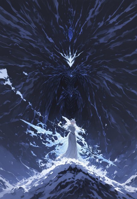 rating_safe, silver hair  , Majestic eagle soaring high, transparent elements, intense gaze  , flying  water splashes, long flowing mane, light wrinkles, science fiction, steel armor, faceless, broken windows, holding a holographic scepter  , white feathers blending with the snow, spectral humanoid, flames trailing behind, standing on a mountain peak.      A wise owl perched on a branch in a moonlit forest.  , Portal to another world, Vampire queen
