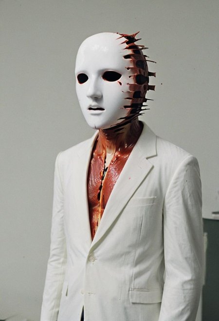 My head is slicing into enigmatic sections, and my primary symptom is that I have no face, but I must see