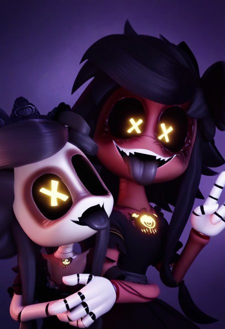 detailed background, shiny skin, posing, rating safe, 
<lora:mdcyn.pony:1>, <lora:
2girls, mdcyn, sd-v, tessa, v, lit face
slightly open mouth, tongue out, black tongue, half-closed eyes, tongue between fingers, two fingers up