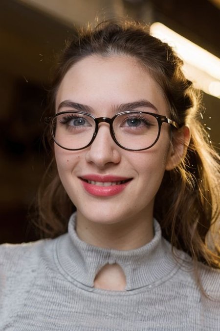 award winning photograph, masterpiece, best quality, pretty 18 year old German girl with huge erect nipples poking through a  (tight white tank top), pigtails, Sexy micro thong, round glasses with metal rim, slim, smiling, white striped thigh high stockings, sneakers, no bra, cameltoe, wedgie, pantyshot, perky and pointy breasts, hard nipples, dark nipples, bumpy areolas, slim, slender, cherry red lipstick, freckles, smile, seductive smile, (looking at viewer, extremely detailed face, beautiful eyes, detailed eyes, symmetric eyes, open eyes, seductive eyes, slim face:1.3), (eyeshadow, makeup:1.1), besides a quiet lake among crags in the background, cowboy shot, perfect eyes, metal round glasses, piercings, fully coloured tattoos, perfect eyes, perfect features, pigtails, long curly blond hair, stunningly pretty, hyper realistic details, cinematic lighting, cinematic quality, sharpen, hyper realistic, ultra realistic, textured skin, remarkable detailed pupils, realistic dull skin noise, visible skin detail, skin fuzz, dry skin, bokeh, sharp focus on subject. perfect eyes, detailed eyes, eyeliner5, pokies, Fixhand