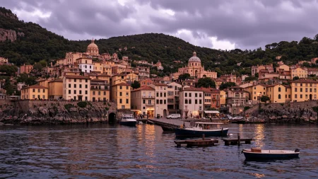 photo, photography, Fujifilm XT3 Viltrox, Cinque Terre, Italy landscape, evening, very intricate, very detailed, realistic. sharp, colorful, film grain, high contrast, <lora:Hand v2:1> <lora:Anti-Blur:1> <lora:Insane Detail Slider:0.5>  <lora:Flux.1_Turbo_Detailer:0.6> <lora:flux.1_lora_flyway_Epic-detail_v2:0.6>
