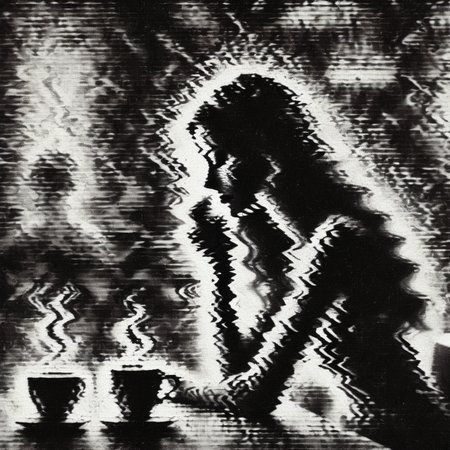interferenze girl in a cafe<lora:interferenze :1>