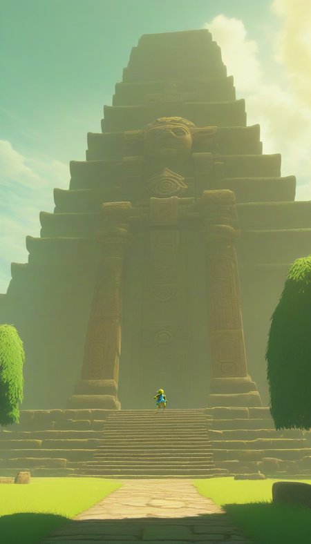Cinematic scene, Zelda <lora:zelda_v0.0.1:0.5>, temple, detailed background, masterpiece, best quality, high quality, absurdres