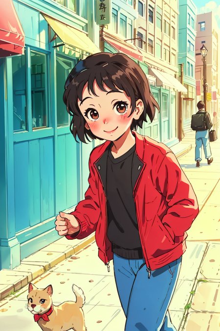 Madogiwa no Totto-chan anime style