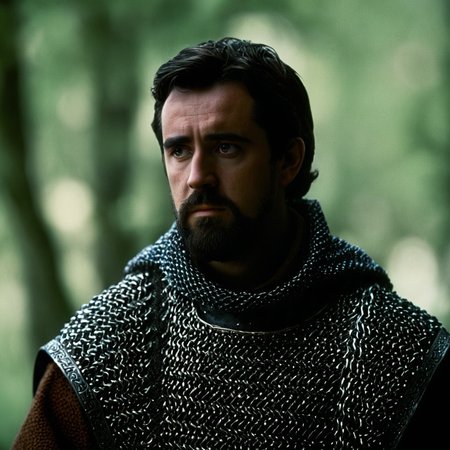 cinematic film still of <lora:add-detail-xl:0.7>1
<lora:detailed:0.4> detailed style
<lora:perfection style:0.4> perfection style
 <lora:Braveheart film style:1>
young Angus Macfadyen Robert the Bruce chainmail, shallow depth of field, vignette, highly detailed, high budget, bokeh, cinemascope, moody, epic, gorgeous, film grain, grainy