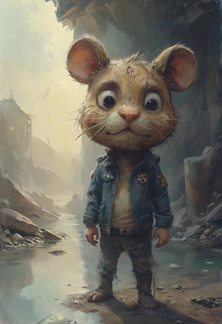 illustration, dynamic,  (immortan:1.3) cute warlord hamster, (skull:0.5) (half-mask:1.1), tubes, the water is all mine! cinematic, wasteland, shadows, witness me!,  <lora:Cute_Drawing:0.5>  <lora:SDXL - Style - EldritchRomanceIllustration_1.0.5:0.7>  <lora:Dystopia:0.1>  <lora:- SDXL - dragon_variation_V1.0:.2>  <lora:- SDXL - almstinv_almost_inv_V1.0:0.5>
