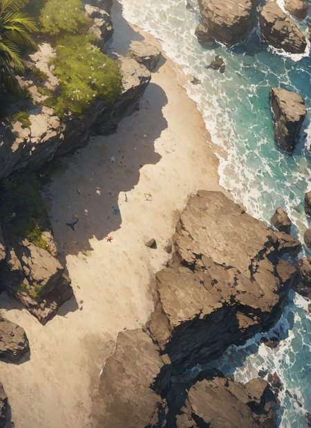(anime, masterpiece, intricate:1.3), (best quality, hires textures, high detail:1.2), (4k),(incredibly detailed:1.4), (extremely detailed CG unity 8k wallpaper), 1boy, summer, beach, star, <lora:Nitatan:0.8> nitatan, anime, blots, dark lettering