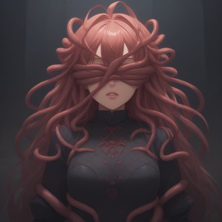 score_9, score_8_up, score_7_up, score_6_up, score_5_up, sourse_anime,   zPDXL,  rating_ safe BREAK,
solo, 1girl, in back alleyway, outdoor
oda_nobunaga_\(maou_avenger\)_\(fate\),  <lora:add-detail-xl:1>  <lora:tentacle_blindfold:1>covered eyes, blindfold, (Upper body:1.5) tentacles, covered by tentacle
