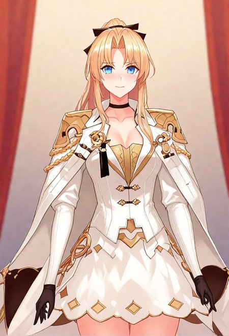 <lora:vanguard_XL_illustrious_v1:1>vanguard (azur lane), military uniform, halcon,atdan, maya g,asahina hikage,<lora:Hyper-SDXL-8steps-lora:1>,best quality,amazing quality,masterpiece, anime screencap, game cg, good finger, zPDXL3 ,zPDXLrl,