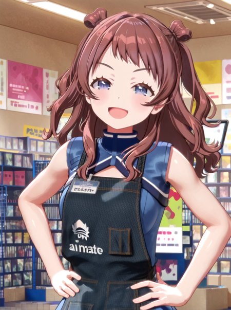 detailed background, shiny skin, posing, rating safe, 
<lora:saki.pony:1>,
saki, aaa,
large breasts, 
half-closed eyes, hands on hips, smug, open mouth,