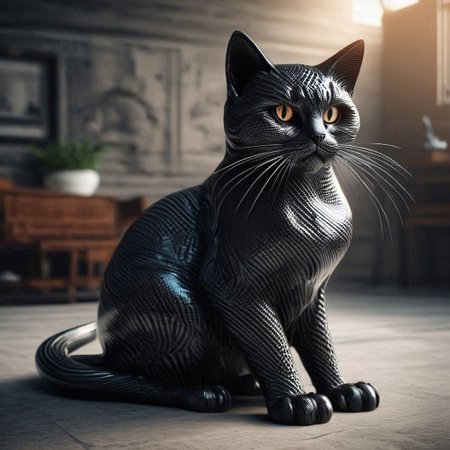 cf_style, cat, best artist, best lighting, best shadows, best contrast, best details, best textures, masterpiece, epic background,