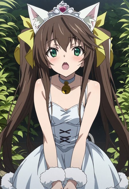 score_9, score_8_up, score_7_up, source_anime, masterpiece, best quality,perfect anatomy,rin, catcos,chestnut mouth,rating_safe,cowboy shot,looking at viewer,pov,outdoor,blushing,dutch angle  <lora:rin.pony:1>