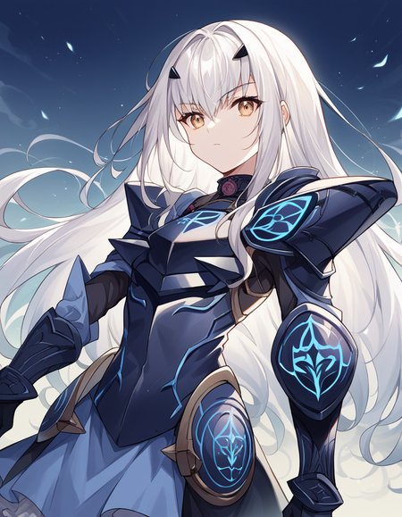 score_9, score_8_up, score_7_up, source_anime, <lora:fgo-melusine-ponyxl-lora-nochekaiser:1>, melusine, brown eyes, long hair, white hair, sidelocks,, armor, armored dress, black dress, black gloves, blue armor, blue dress, breastplate, dress, faulds, gloves, mask, pauldrons, short dress, shoulder armor,, street market, vendor, street food, bustling crowd, local flavor, vibrant, , , hand behind head, solo,, cowboy shot, dutch angle