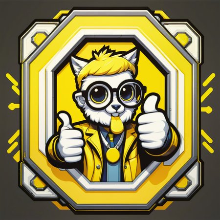 DonMSt0pS1gnXL yellow, q continuum, thumbs up  <lora:DonMSt0pS1gnXL-000006:0.75>