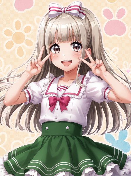 detailed background, shiny skin, 
<lora:kurumi.pony:1>,
kurumi,
v,w,