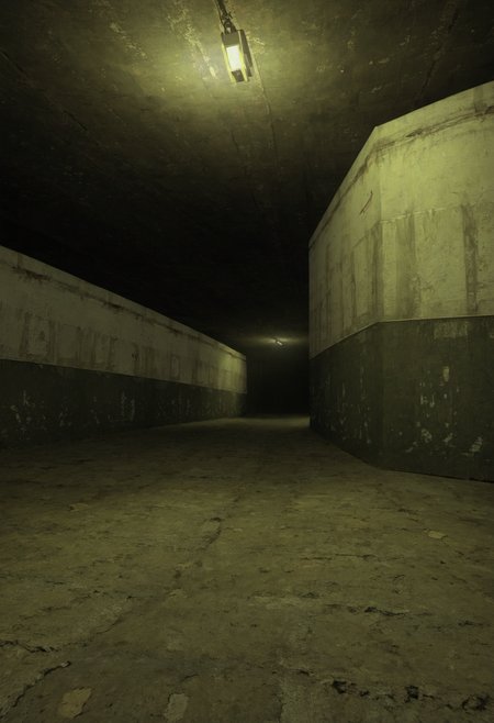 score_9, score_8_up, score_7_up, score_6_up, source anime
BREAK
UUDC, indoors, horror \(theme\), dark, scenery, abandoned, underground, tunnel, concrete walls, peeling paint, dirty floor, cracked floor, ceiling light, dim lighting, decayed, damaged walls, neglected, curve, concrete floor, no humans, architecture, urban decay, floor lamp, white light<lora:[Urban Liminal] Underground Construction Style Background_epoch_10:0.8>