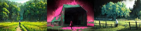 (otherworldly), highly insanely detailed, masterpiece, top quality, best quality, highres, 4k, 8k, RAW photo, (very aesthetic, beautiful and aesthetic), farm, fields, barn, fence, fantfa, <lora:FantasyFarm-10:0.6>, 
1girl, 
(__lazy-wildcards/char/haircolor__), 
(__lazy-wildcards/dataset/background-color__),âââ