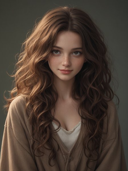 best, masterpiece, safe_pos, score_9, score_8_up, score_7_up, 1girl, SLKatie, very long and very curly brunette hair, adult woman, 25 yo, pale skin, freckles, smile, cleavage
 <lora:addetailv3_by_n0utis_pony:1.0> <lora:Dramatic_Lighting_Slider:2.2> <lora:SLKatie:1.0>