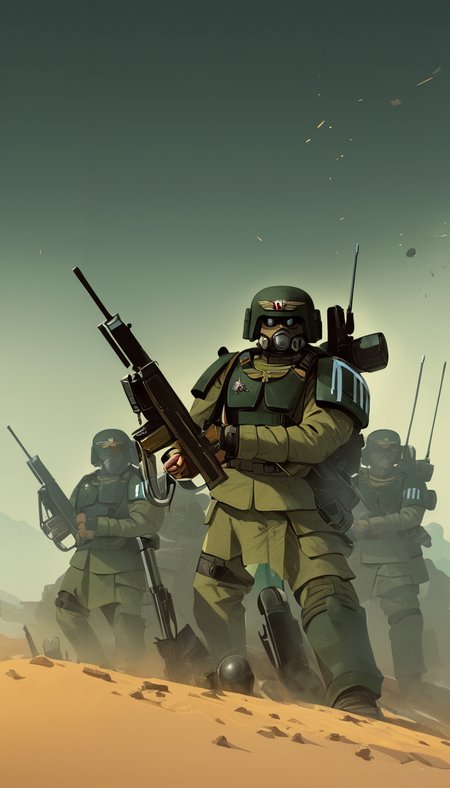 Astra militarum, scenery, detailed background, masterpiece, best quality, high quality, absurdres <lora:astra_militarum_xl_v1:1>, Vector art, Vivid colors, Clean lines, Sharp edges, Minimalist, Precise geometry, Simplistic, Smooth curves, Bold outlines, Crisp shapes, Flat colors, Illustration art piece, High contrast shadows, Technical illustration, Graphic design, Vector graphics, High contrast, Precision artwork, Linear compositions, Scalable artwork, Digital art