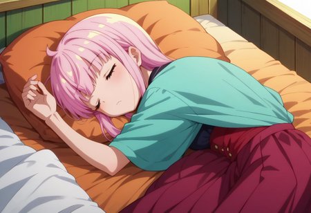 score_9_up, score_8_up, score_7_up, anime screenshot, 
kazairokotone, sleeping