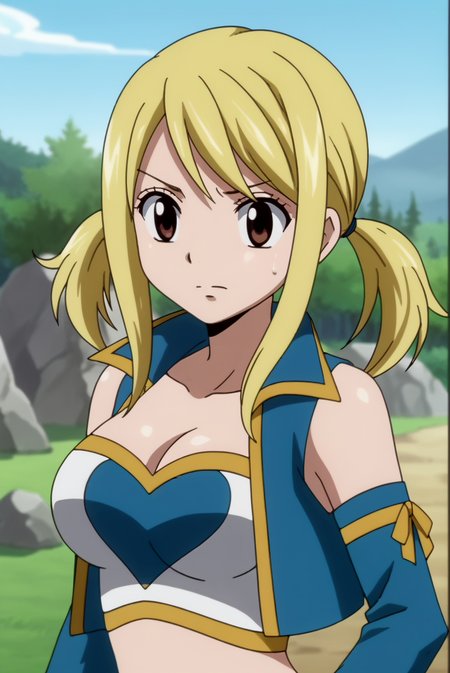 Lucy Heartfilia, season 5 outfit <lora:Commission_Fairy_Tail-Lucy_Heartfilia-PDXL:0.8>