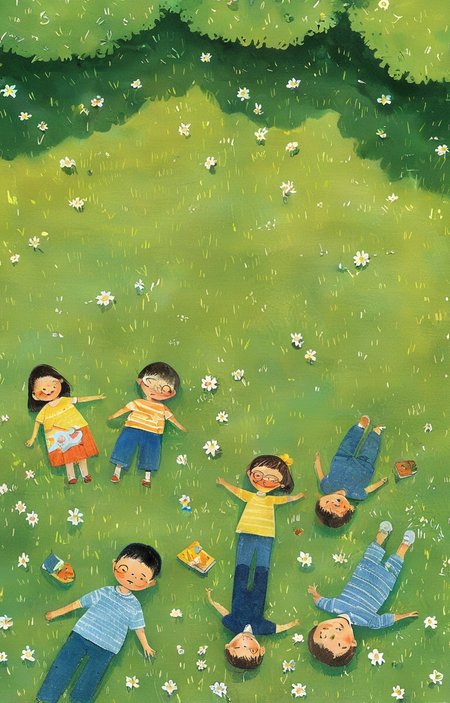 masterpiece,best quality,<lora:tbh49-sdxl:0.9>,illustration, portrait of family