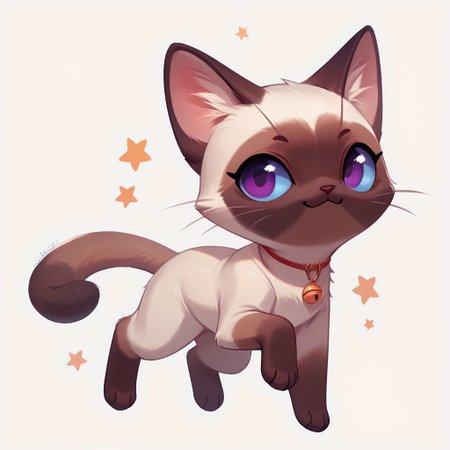 score_9, score_8_up, score_7_up, pikaole no humans animal focus, (Siamese cat:1.05), fur, full body, solo,
 simple background, white background,
cute rating_safe, source_furry, (dynamic pose:0.5), source_cartoon