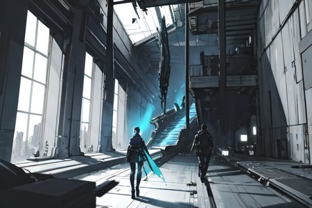 highly insanely detailed, masterpiece, top quality, best quality, highres, 4k, 8k, RAW photo, (very aesthetic, beautiful and aesthetic),  
tsutomu nihei,nihei_tsutomu,blame!,blame gakuen!,abara,TNstyle,sidonia_no_kishi,(megastructure in background,giant room,tower,lab,hangar,sidonia \(ship\),space,spacecraft,stairs,tunnel,city ruins,deep horizon), 
<lora:blameLora_v10:0.7>, 
(1girl:1.3), 
solo focus, 
ripples,Zoalords,monster,Alien,Zoanoid,Bio Boosted Creature,traditional_artifacts,window_view,outdoor_scenery,natural_light,wooden plank,candle,iridescent blue background,âââ
