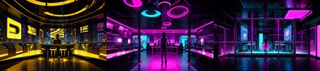highly insanely detailed, masterpiece, top quality, best quality, highres, 4k, 8k, RAW photo, (very aesthetic, beautiful and aesthetic), 
__lazy-wildcards/subject/env-bg-interior/cyberpunk_club/prompts__, 
<lora:Cyberpunk_Club:0.3>, 
(1girl:1.3), 1other, 
__lazy-wildcards/dataset/background__,âââ