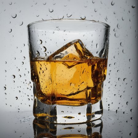 rain on whiskey glass<lora:Rain_on_Glass_XL:1>