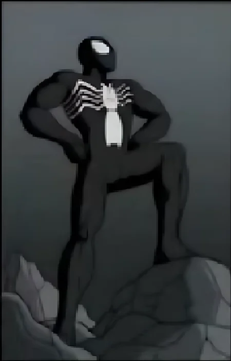 Spider man black suit ultimate ! (Pony)