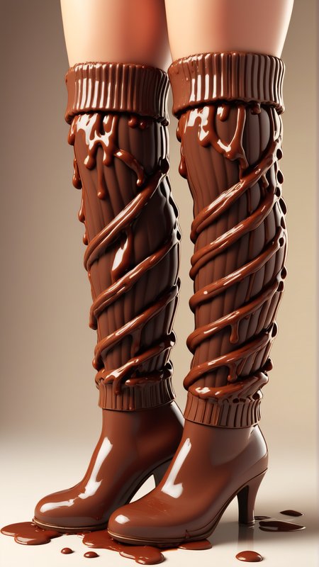 Chocolate (Wet) Style SDXL - The Brown Gold