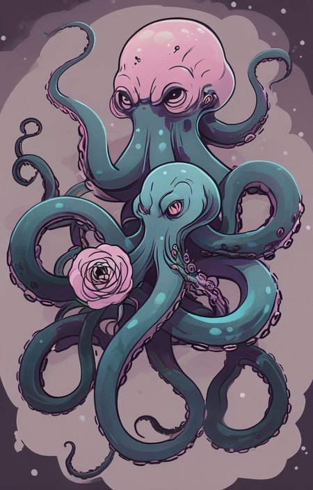 A Cthulhu and tentacle effect - tangbohu [SDXL] 30