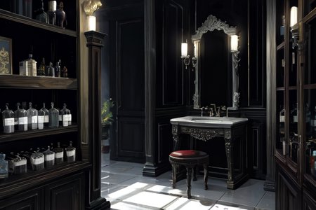highly insanely detailed, masterpiece, top quality, best quality, highres, 4k, 8k, RAW photo, (very aesthetic, beautiful and aesthetic),  
Ancient Roman Interior Design,RomInt,peristyle_garden,lush_garden,Peristyle,intimate_space,open_air_light, 
<lora:RomanInterior-10:0>, 
(1girl:1.3), 
1other, 
, 
very long hair,curled_hair,ahoge,antenna hair,huge ahoge,rolled lob hairstyle,elegant_finish,hair ornament,bun cover,hairclip, 
, 
Grooming Area,Elegant space with polished ebony mirrors reflecting flickering candlelight,intricately carved wooden stools arranged neatly around a central basin,jars of fragrant oils and cosmetics neatly arranged on shelves,and servants standing by with combs and brushes, 
,âââ