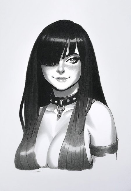 Sketch / Pencil Portrait Style [PONY XL] by UOC