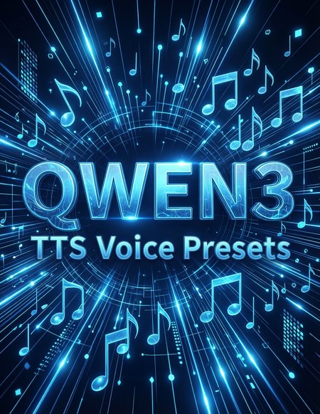 QWEN3 TTS Voice Presets