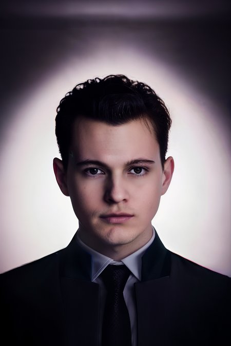 photo portrait  <lora:connorDetroitBecome_v10IntialRelease:0.85>, best quality, dark studio