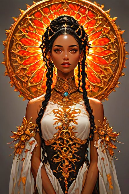 score_9,score_8_up,<lora:Turbo_XL:1>,<lora:Gold_Filigree_Style:0.5>,dskgold_filigree,gold filigree,made of gold,dark-skinned female,ebony skin,clothes ornament,golden ornament,<lora:Expressive_H:0.5>,expressiveh,<lora:g0th1cPXL:0.5>,g0th1cpxl,