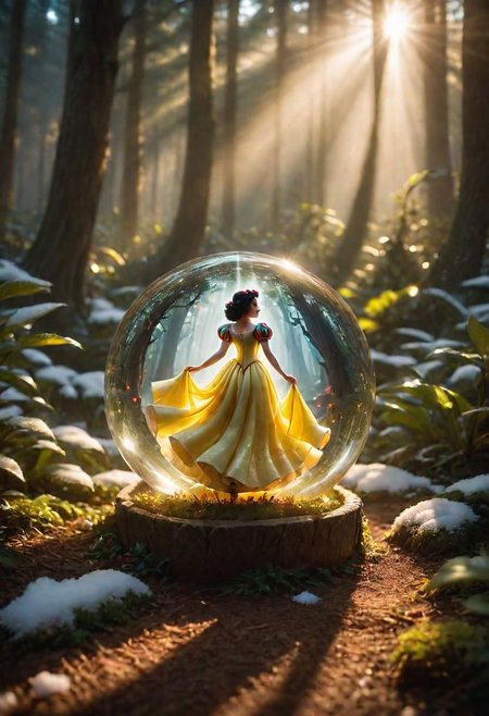 magic the gathering, Enchantment, card, Snow White, cinematic, dramatic ambient light, detailed, sharp focus, intricate, fine detail, polished, complex, still, full color, epic composition, highly coherent, elegant, romantic, divine, surreal, magic, vibrant, deep vivid colors, aesthetic, shiny, determined, extremely, pretty, innocent, smart, cute
 <lora:MagicXL-000004:.7>, , <lora:FILM_PHOTOGRAPHY_STYLE:0.25>
