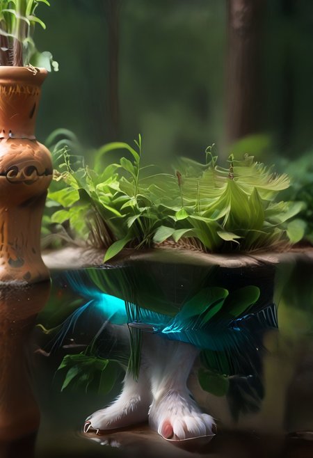 (((Barefoot furry character, full body, cinematic setting, furry female, plantigrade))) 
Illustrate a refined and poised ((cat)) with sleek ((silver-gray fur)) and striking aquamarine eyes. Adorned in fashionable ((attire with subtle botanical patterns)). The figure ((lies barefoot on lounger)) in a luxurious spa environment, surrounded by potted plants like botulinum-producing Clostridium botulinum, amidst bottles labeled "serum" and "elixir," referencing the medical use of botulinum toxin. showing paws soles to viewer.
BREAK, detailed background, 8K, (masterpiece:1.5), intricate details, highly detailed, extreme detail, octane render, fine art, best quality, highres, (detailed face:1.5), ((full_body)), UHD, (((perfect hands))), low light