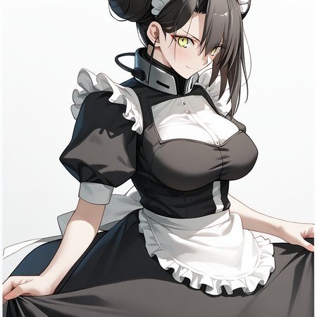 <lora:Takeuchi_Takashi_PonyXL_style_v01:1>
<lora:agent.pony:1>
score_9 , score_8_up , score_7_up , source_anime , 
masterpiece , best quality , ultra-detailed , 
BREAK
agent \(girls' frontline\), maid
1girl , woman , huge breasts , light smile , light blush , ((medusa (fate)):0.5)  , 
long black hair  , maid dress ,  
ba gua