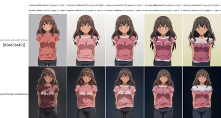 score_9
BREAK
nao_olis, tan, 1girl, solo, brown hair, brown eyes, long hair, t-shirt, black pants, looking at viewer, blush, smile, closed mouth, arms behind back
<lora:nao_KekkonSuruTte_ponyxl_v1_char:1> <lora:nao_KekkonSuruTte_ponyxl_v1_style:0>